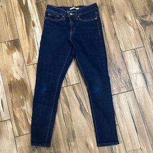 Levi's Women's Dark Blue Skinny Jeans